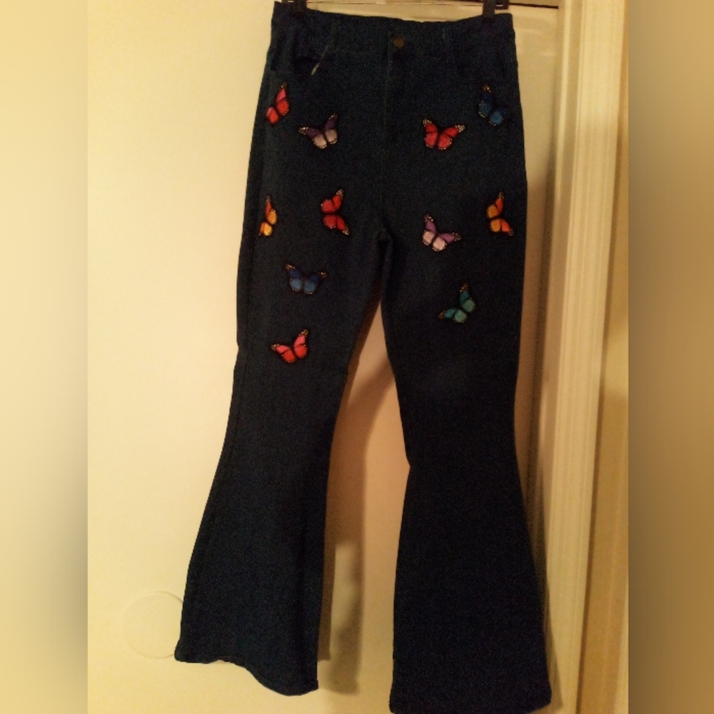 Butterfly denim